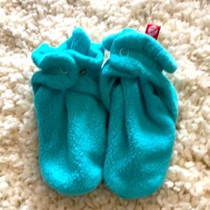 Zutano pool fleece booties 18 mos